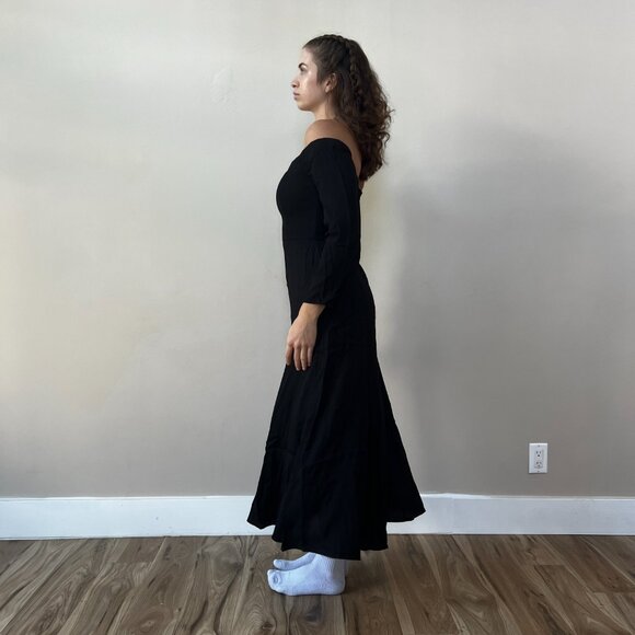 Reformation Ballari Dress | Black | SALE| NEW |SIZE 2| SIZE 4 - Picture 2 of 4